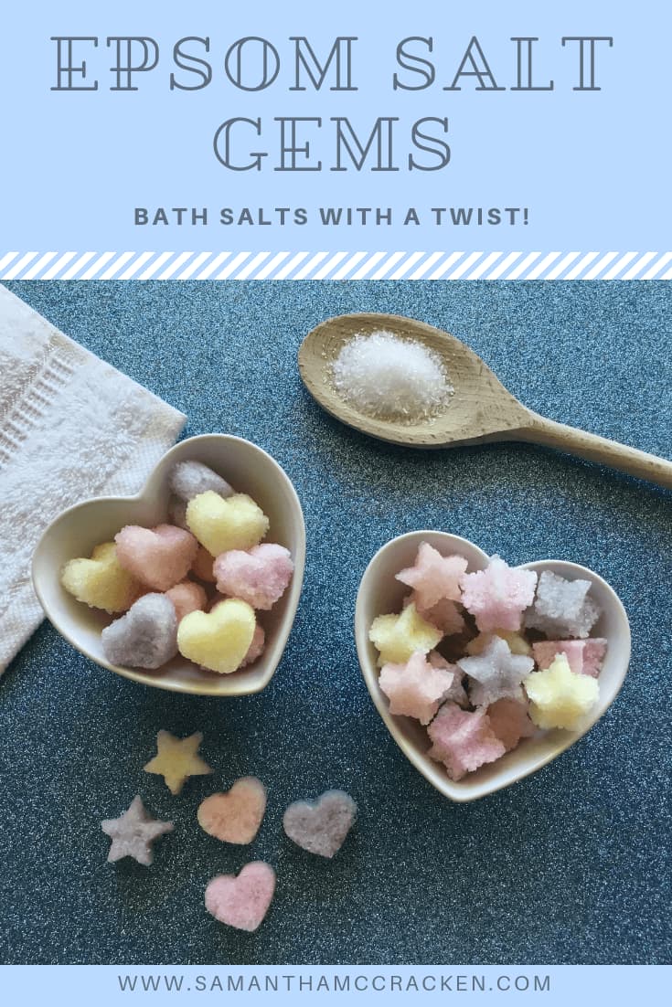 Epsom Salt Gems – Bath Salts with a Twist!