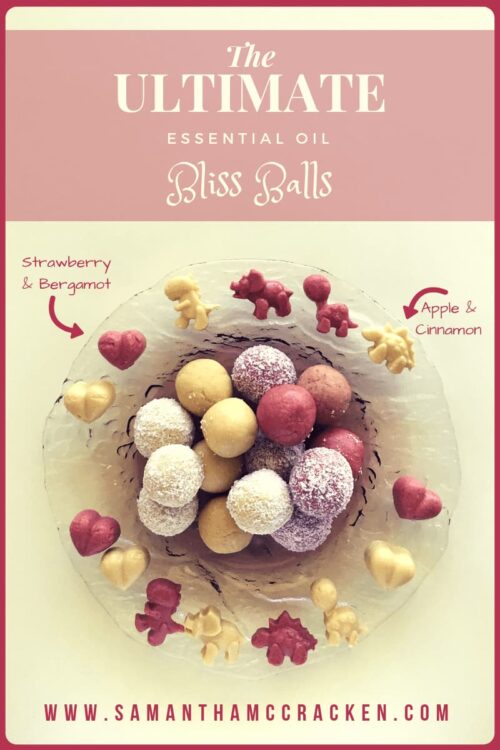 The ULTIMATE Essential Oil Bliss Balls Recipe