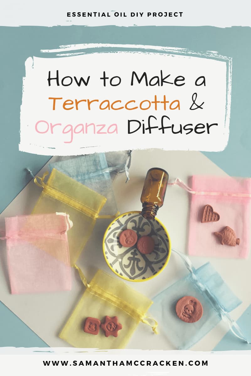 How to Make a Terracotta & Organza Essential Oil Diffuser