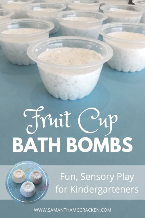 Fruit Cup Bath Bombs – Fun, Sensory Play for Kindergarteners