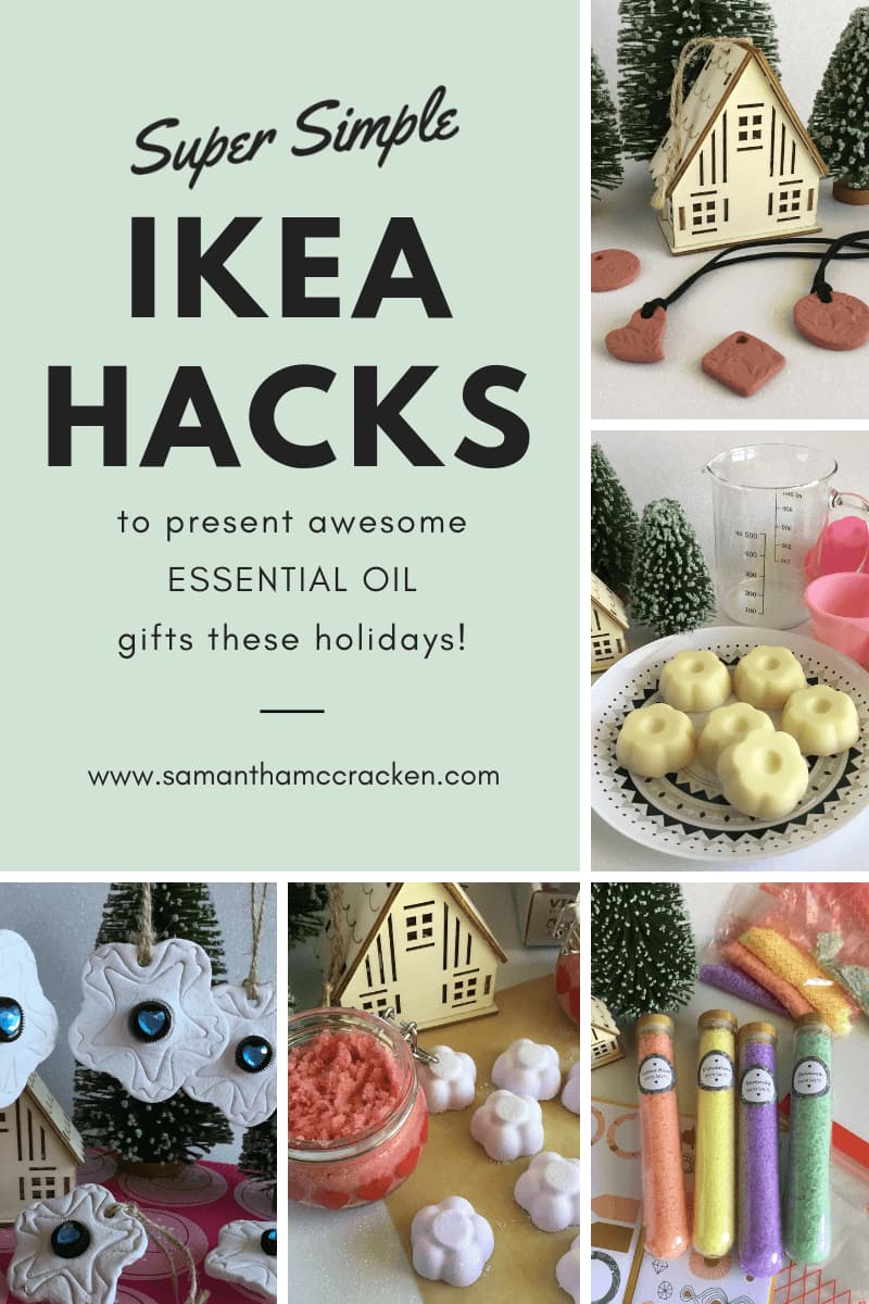 Super Simple IKEA Hacks to Present AWESOME Essential Oil Gifts these Holidays