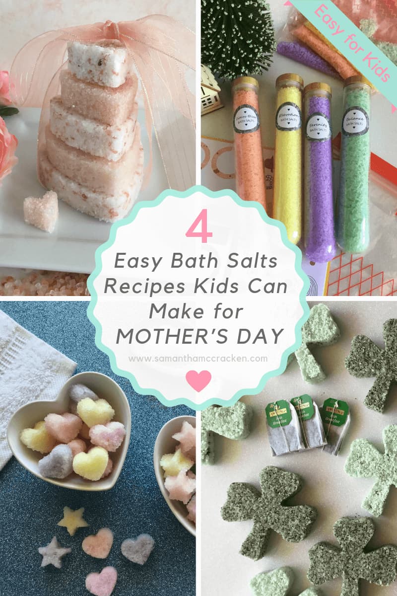 Easy Bath Salts Recipes Kids Can Make For Mother’s Day