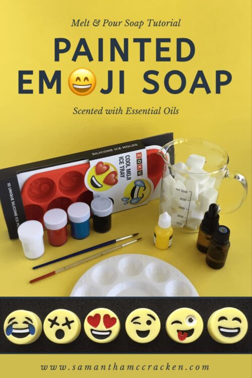Painted Emoji Soap Tutorial