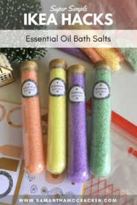 essential oil bath salts ikea hack