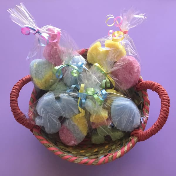 Easter basket of treat bags