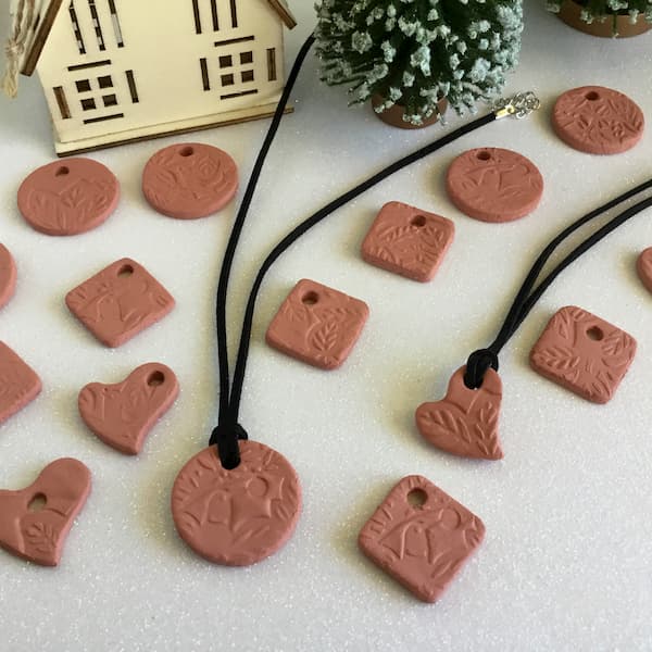 clay essential oil diffuser jewelry