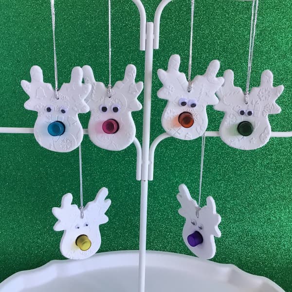 reindeer family essential oil diffuser ornaments